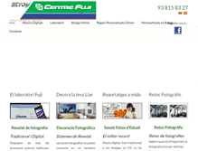 Tablet Screenshot of centrefujivilanova.com